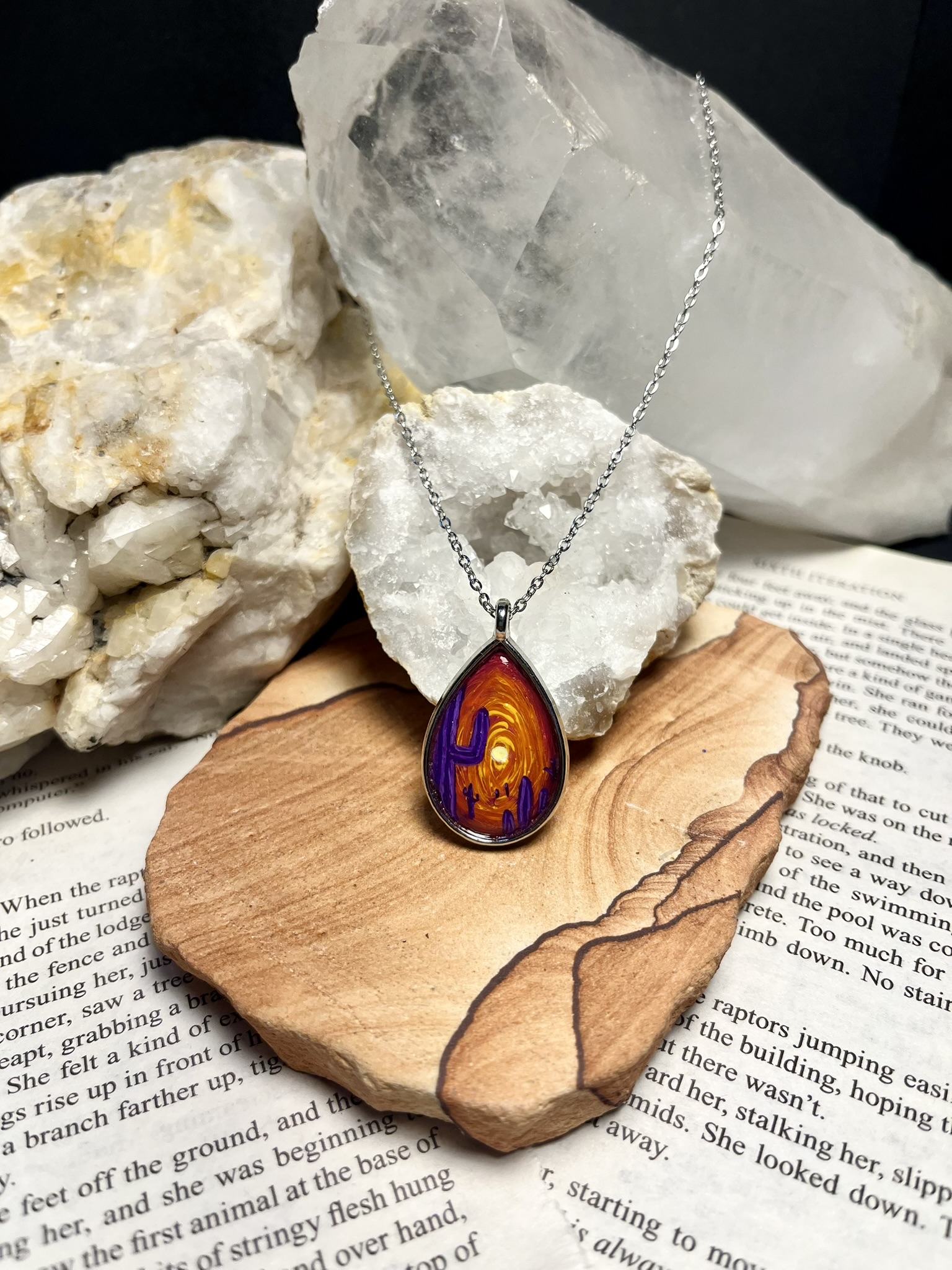 Cactus Sunset Pendant