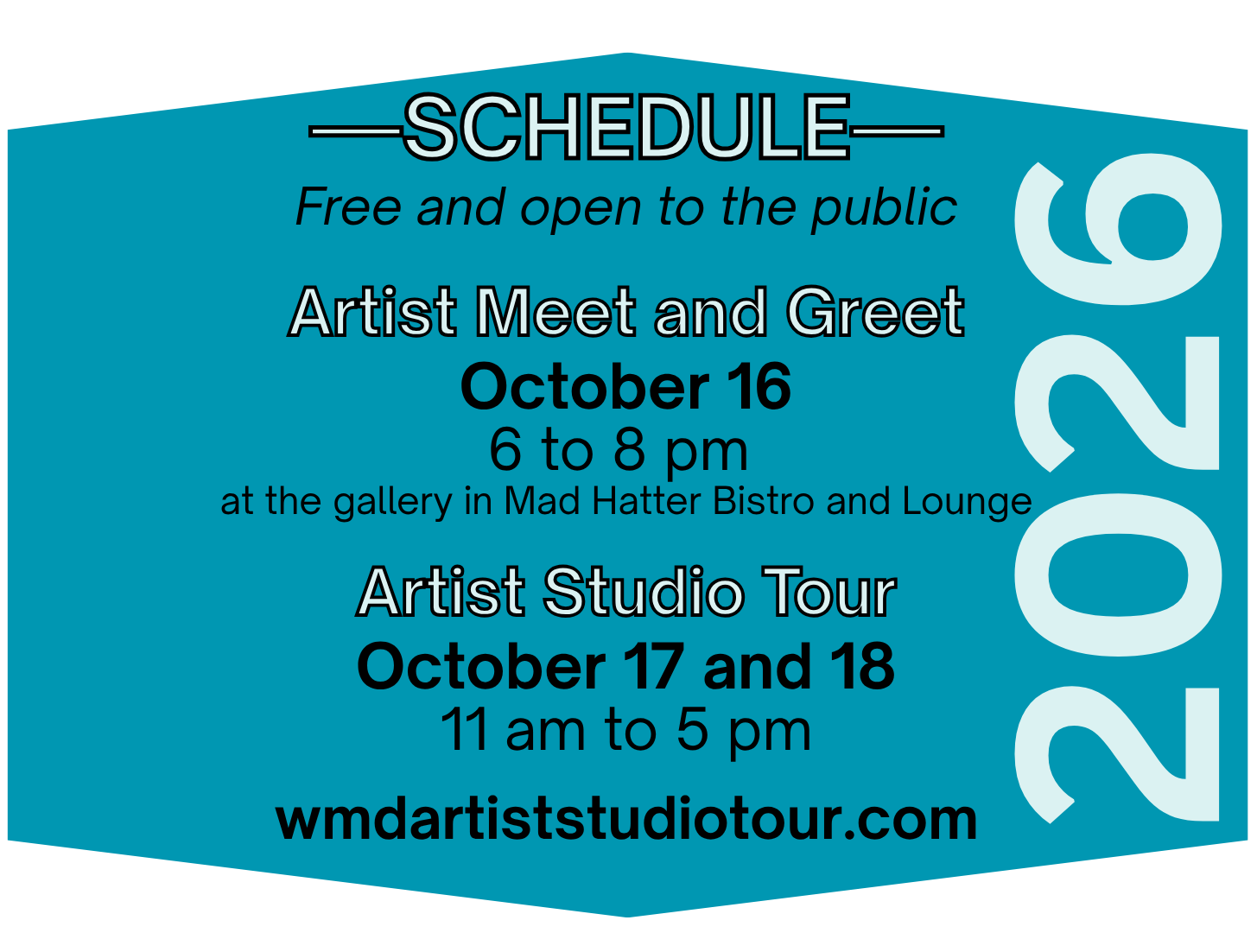 Schedule for Tour